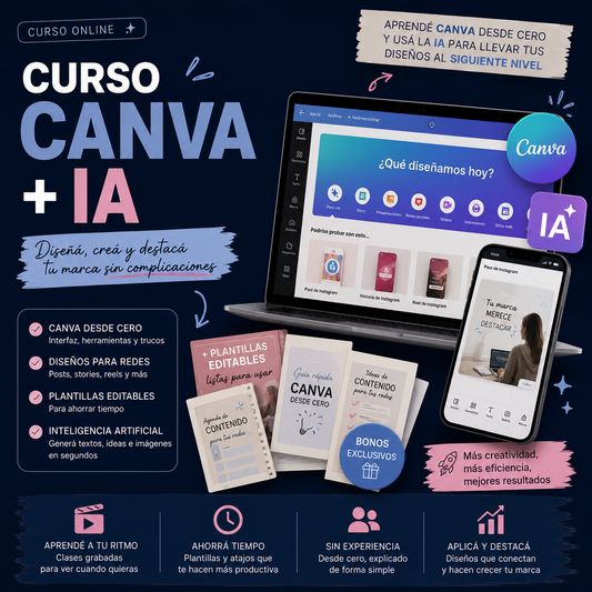 Curso CANVA + IA